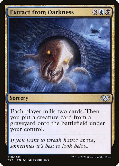 Extract from Darkness (210) [Double Masters 2022]