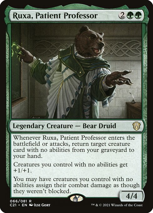 Ruxa, Patient Professor (66) [Commander 2021]