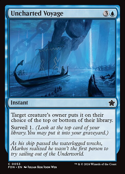 Uncharted Voyage (53) [Foundations]