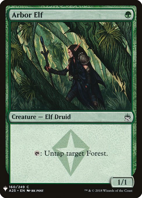 Arbor Elf (A25-160) [The List]
