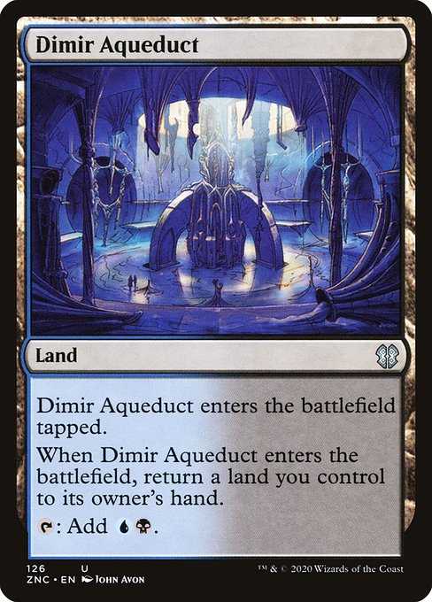 Dimir Aqueduct (126) [Zendikar Rising Commander]