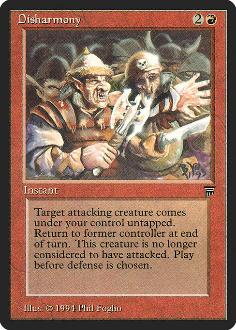 Disharmony (142) [Legends]
