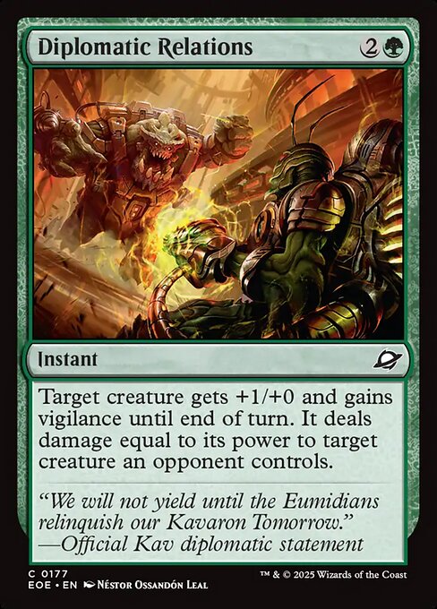 Diplomatic Relations (177) [Edge of Eternities]