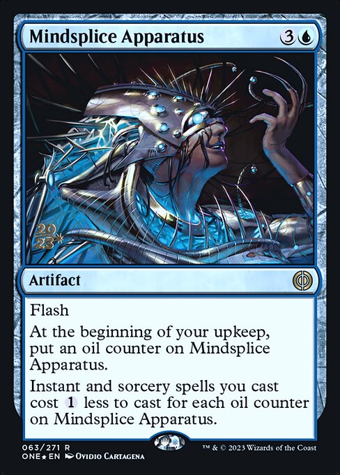 Mindsplice Apparatus (63s) [Phyrexia: All Will Be One Promos]