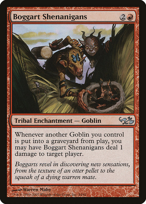Boggart Shenanigans (54) [Duel Decks: Elves vs. Goblins]