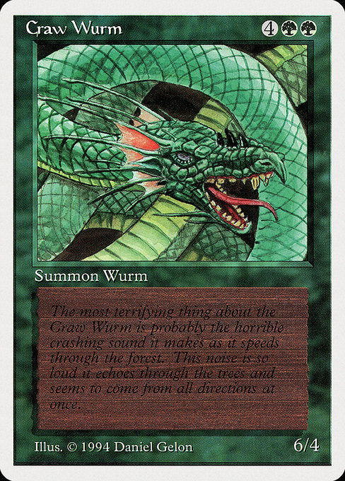 Craw Wurm (190) [Summer Magic / Edgar]