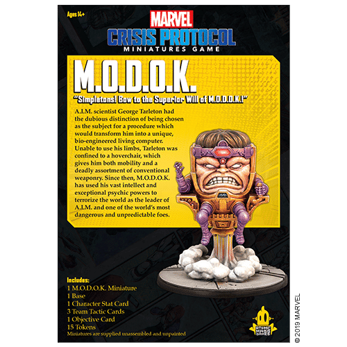 Marvel Crisis Protocol M.O.D.O.K. image 1