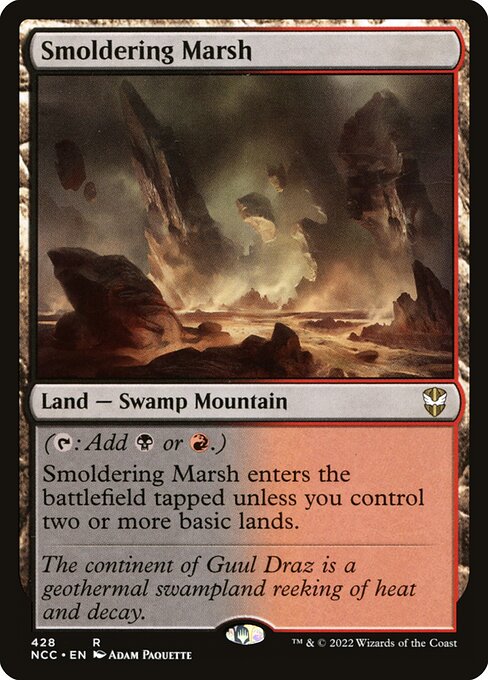 Smoldering Marsh (428) [New Capenna Commander]