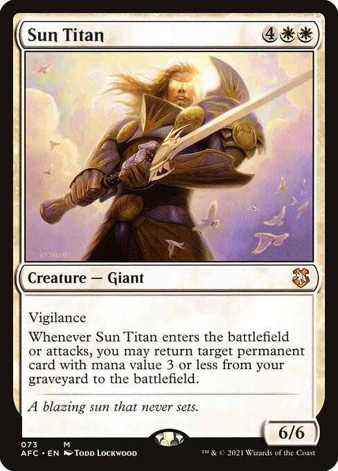 Sun Titan (73) [Forgotten Realms Commander]