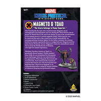MARVEL CRISIS PROTOCOL MAGNETO AND TOAD image 1