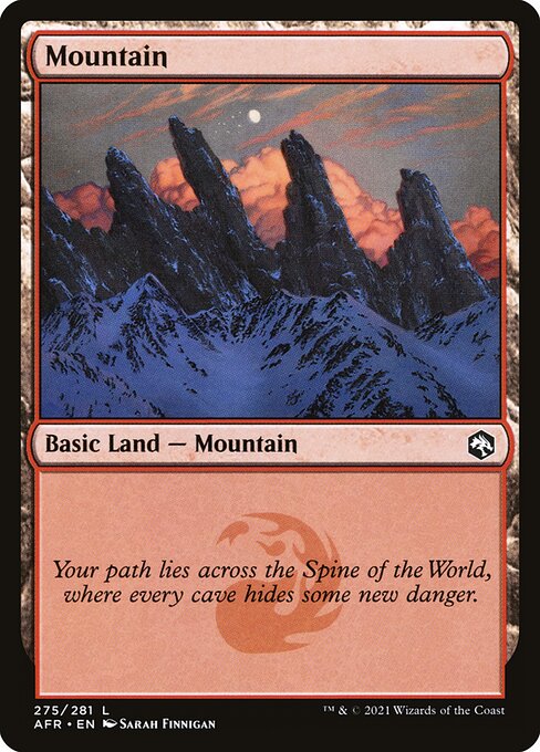 Mountain (275) [Adventures in the Forgotten Realms]