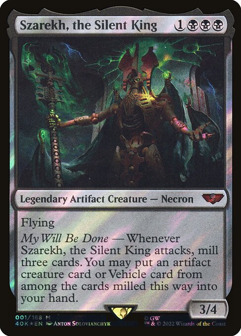 Szarekh, the Silent King (1) [Warhammer 40,000 Commander]