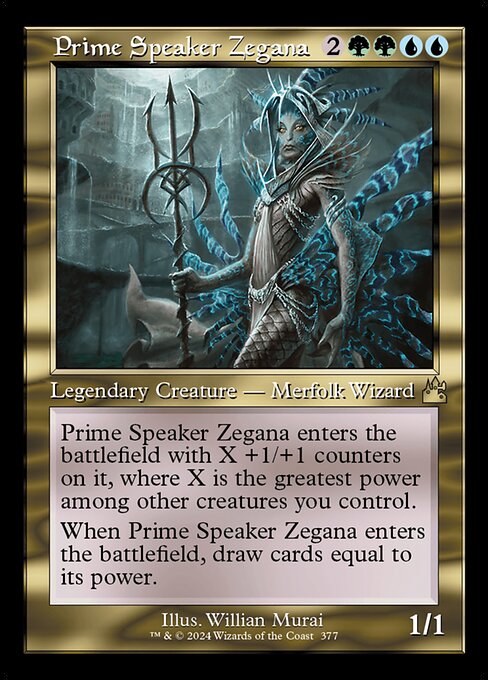 Prime Speaker Zegana (377) [Ravnica Remastered]