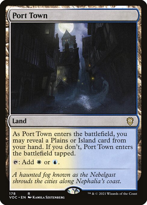 Port Town (178) [Crimson Vow Commander]