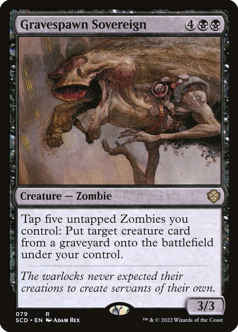 Gravespawn Sovereign (79) [Starter Commander Decks]