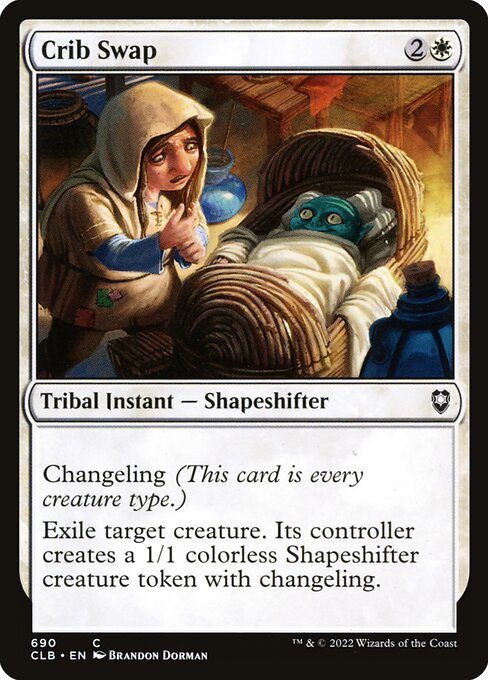 Crib Swap (690) [Commander Legends: Battle for Baldur's Gate]