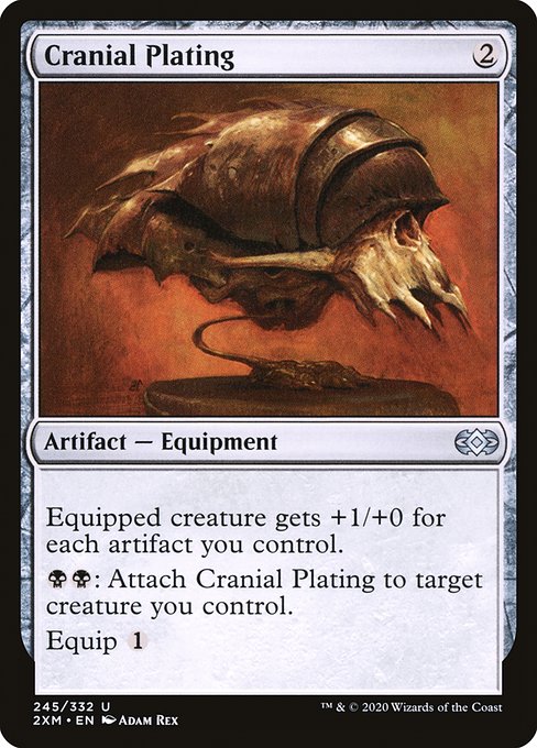 Cranial Plating (245) [Double Masters]