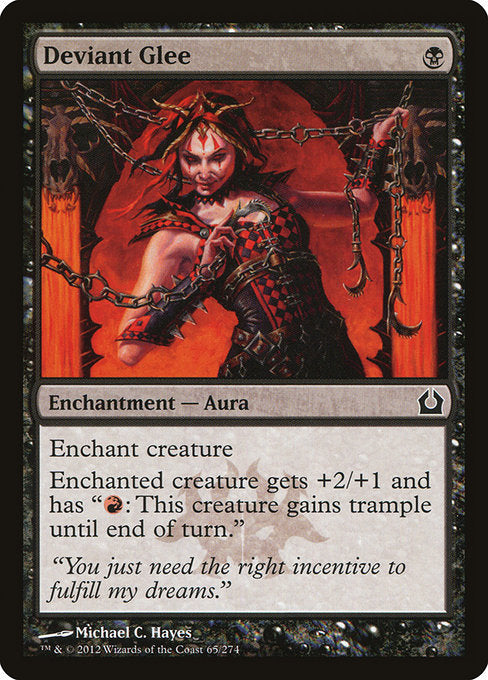 Deviant Glee (65) [Return to Ravnica]