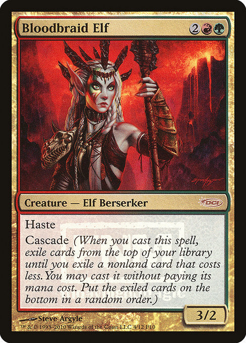 Bloodbraid Elf (4) [Friday Night Magic 2010]