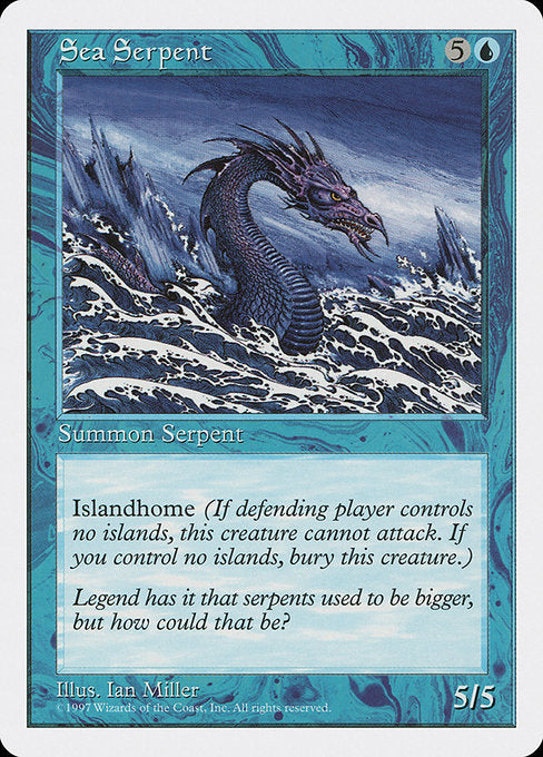 Sea Serpent (118) [Fifth Edition]