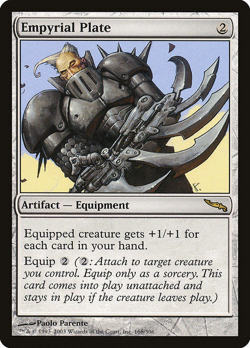 Empyrial Plate (168) [Mirrodin]