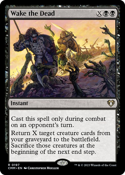 Wake the Dead (197) [Commander Masters]