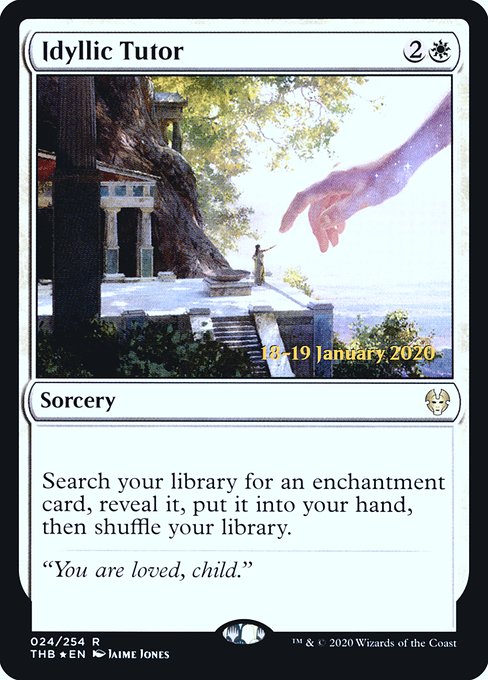 Idyllic Tutor (24s) [Theros Beyond Death Promos]