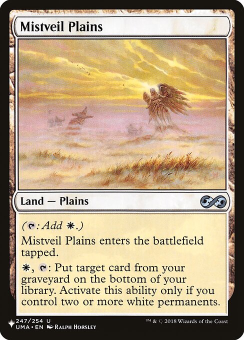 Mistveil Plains (UMA-247) [The List]