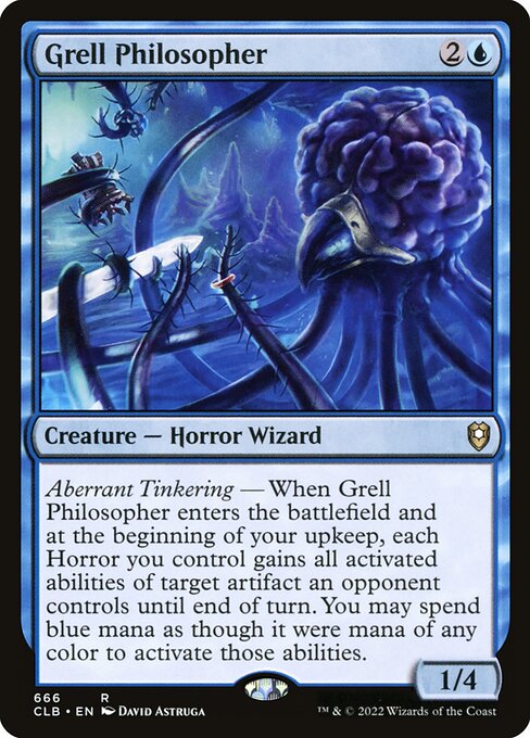 Grell Philosopher (666) [Commander Legends: Battle for Baldur's Gate]