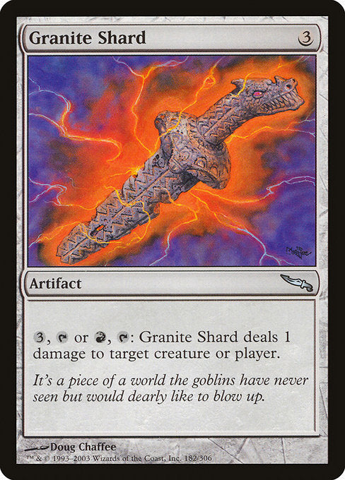 Granite Shard (182) [Mirrodin]