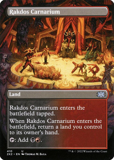 Rakdos Carnarium (410) [Double Masters 2022] [Borderless]