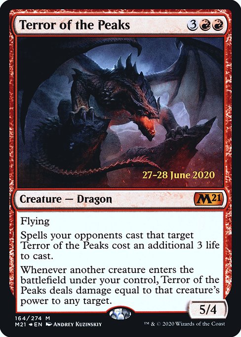 Terror of the Peaks (164s) [Core Set 2021 Promos]
