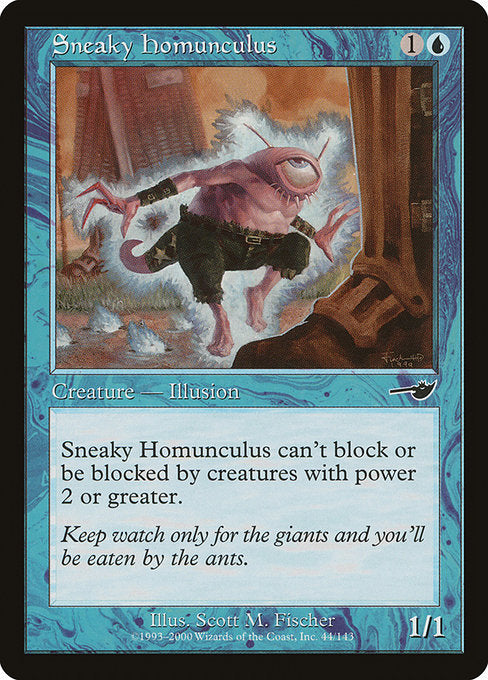 Sneaky Homunculus (44) [Nemesis]