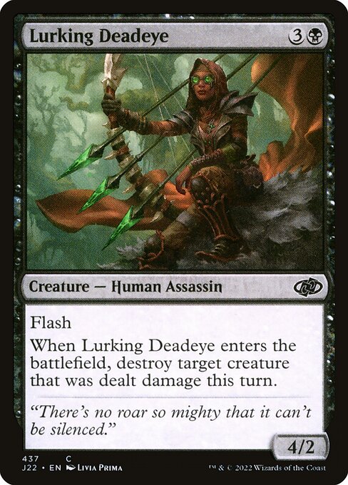 Lurking Deadeye (437) [Jumpstart 2022]