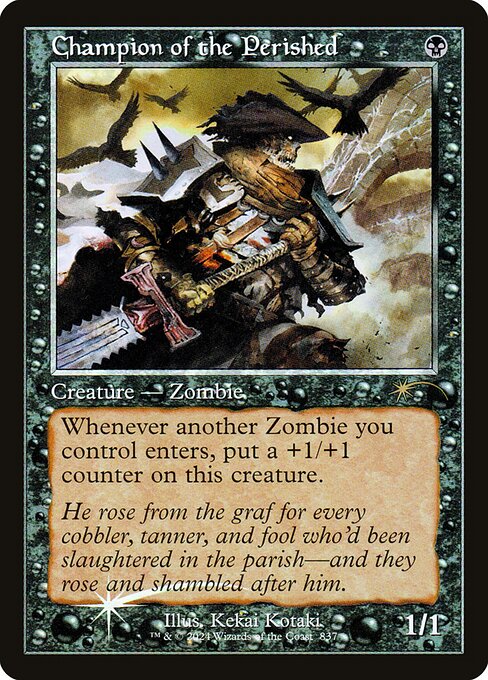 Champion of the Perished (837) [Secret Lair Drop]