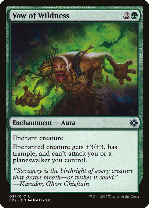 Vow of Wildness (37) [Explorers of Ixalan]