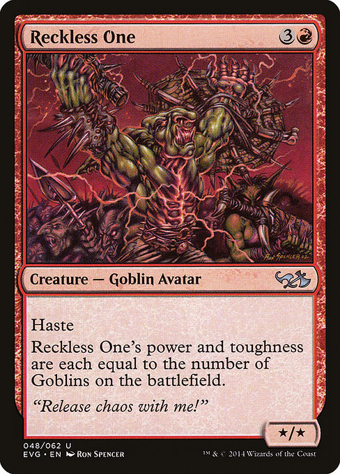 Reckless One (48) [Duel Decks Anthology: Elves vs. Goblins]