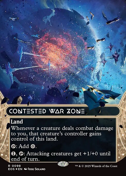 Contested War Zone (98) [Edge of Eternities: Stellar Sights]