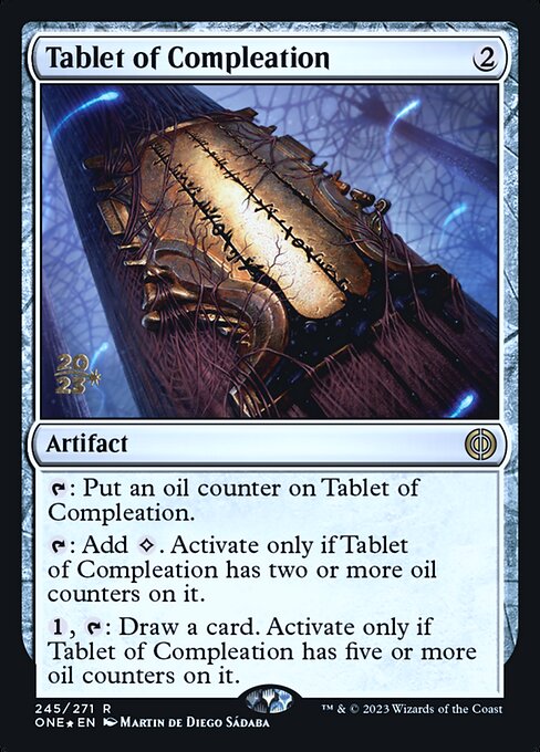 Tablet of Compleation (245s) [Phyrexia: All Will Be One Promos]