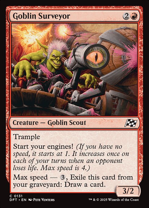 Goblin Surveyor (131) [Aetherdrift]