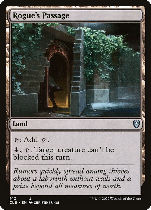 Rogue's Passage (913) [Commander Legends: Battle for Baldur's Gate]