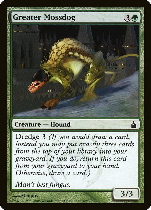 Greater Mossdog (169) [Ravnica: City of Guilds]
