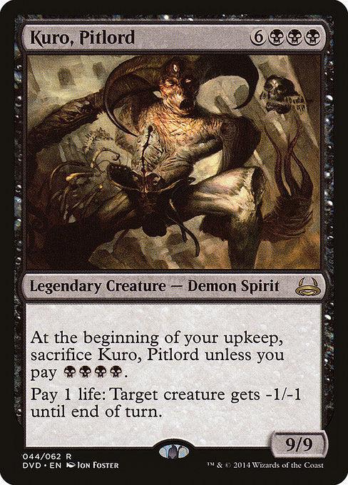 Kuro, Pitlord (44) [Duel Decks Anthology: Divine vs. Demonic]