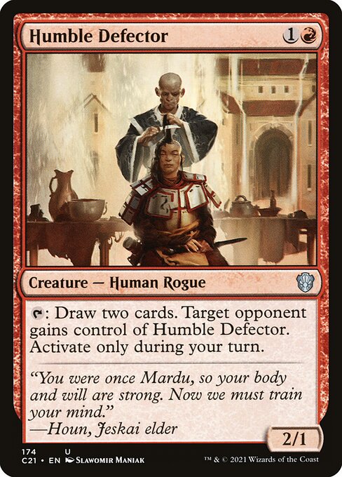 Humble Defector (174) [Commander 2021]