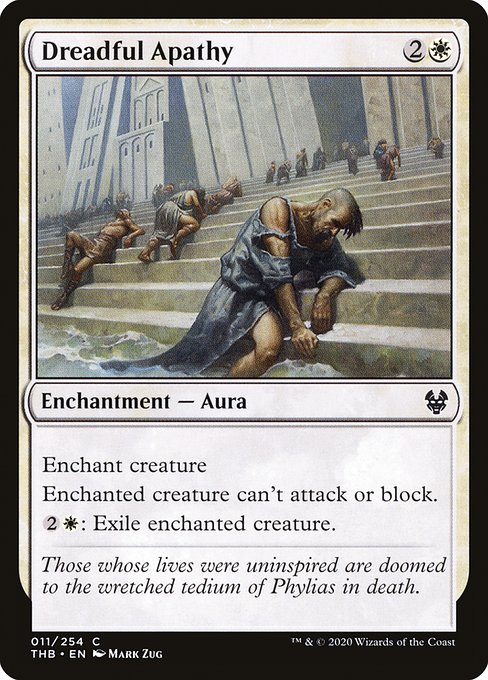 Dreadful Apathy (11) [Theros Beyond Death]