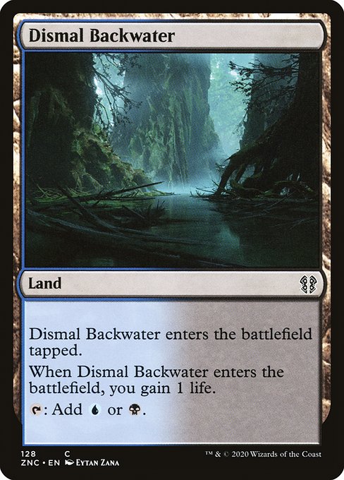 Dismal Backwater (128) [Zendikar Rising Commander]