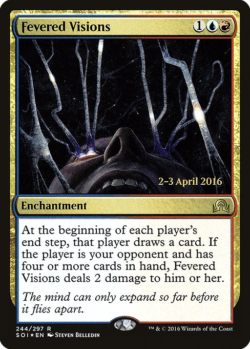 Fevered Visions (244s) [Shadows over Innistrad Promos]