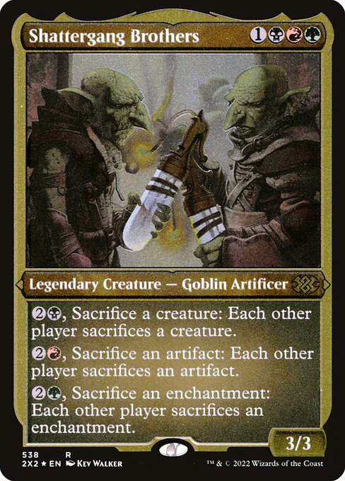 Shattergang Brothers (538) [Double Masters 2022]