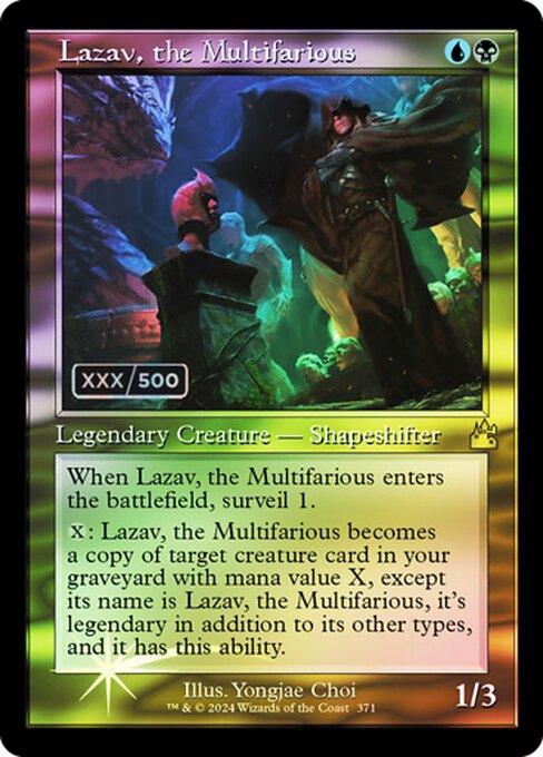 Lazav, the Multifarious (371z) [Ravnica Remastered]