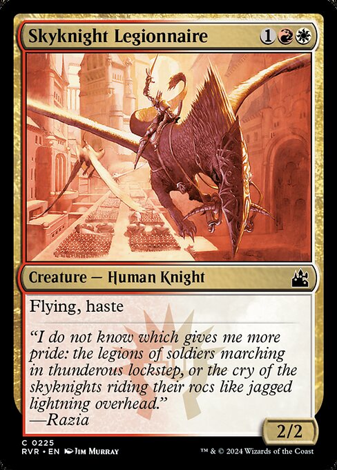 Skyknight Legionnaire (225) [Ravnica Remastered]